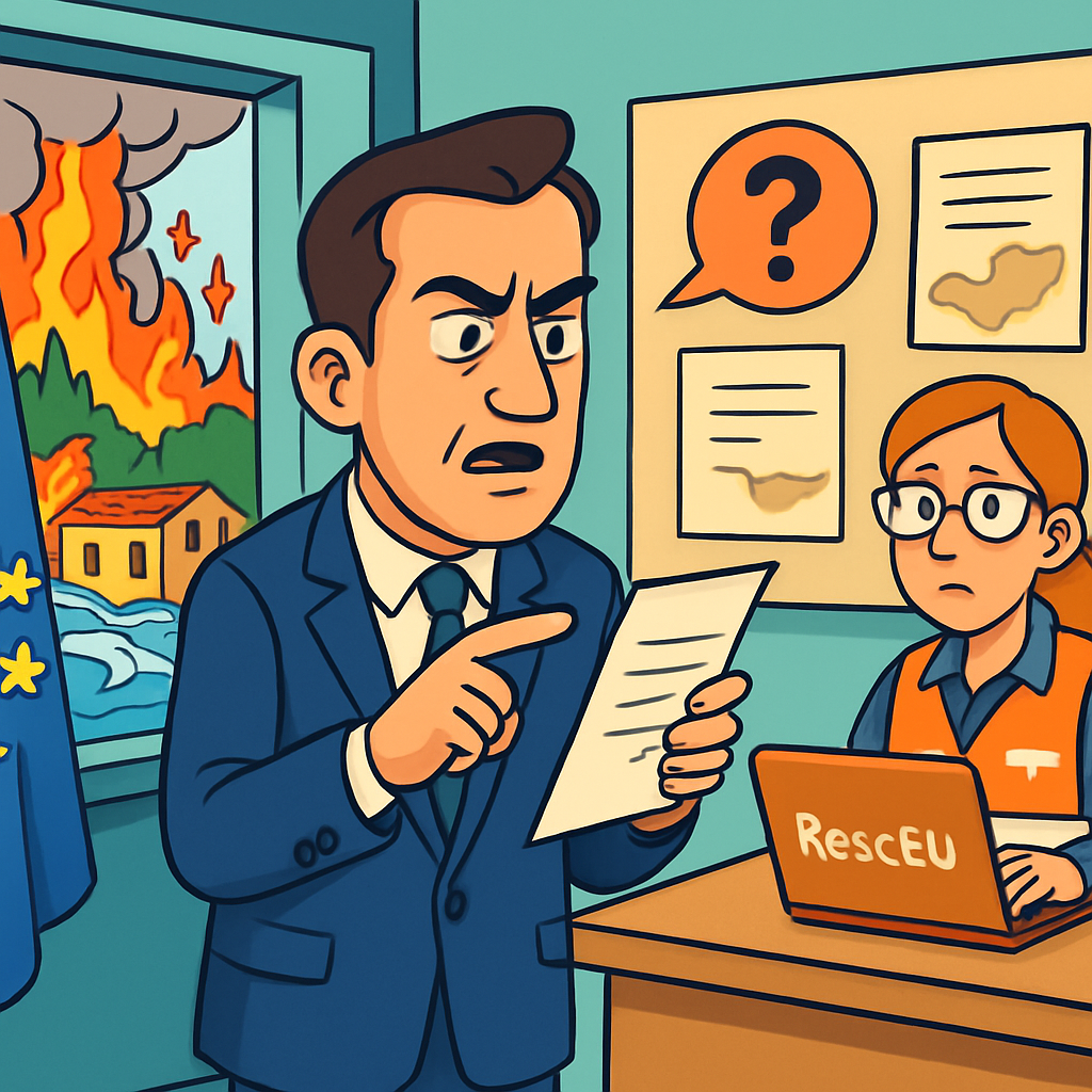 Кипрский евродепутат Лукас Фурлас направил срочный вопрос в Еврокомиссию, критикуя неспособность механизма RescEU немедленно и эффективно реагировать на стихийные бедствия на Кипре.