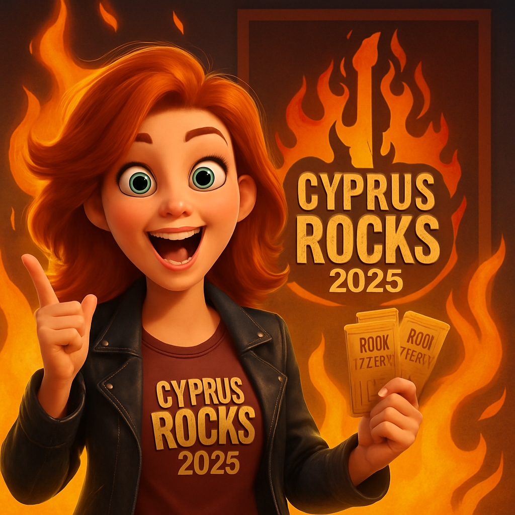 🔥Внимание, розыгрыш билетов на крупнейший рок-фестиваль Кипра Cyprus Rocks 2025!