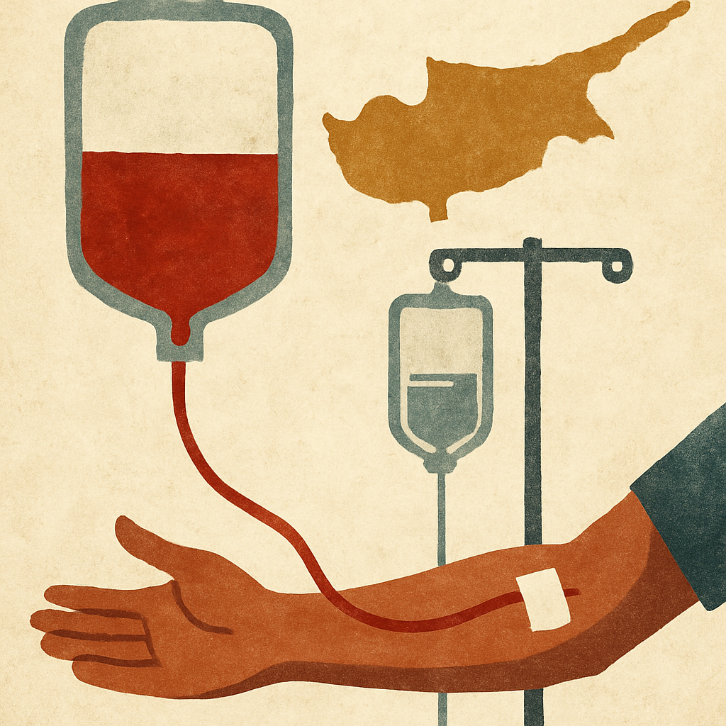 Blood reserves are decreasing in Cyprus while the demand for it for surgeries and emergencies is growing.