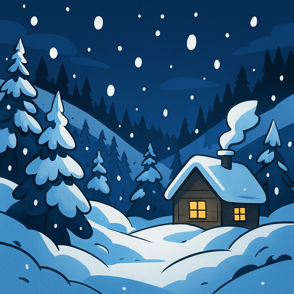 Troodos was covered in white for the second time this winter after a night snowfall.