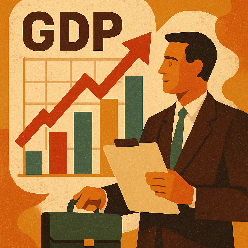 Gross domestic product grew at a 4.
