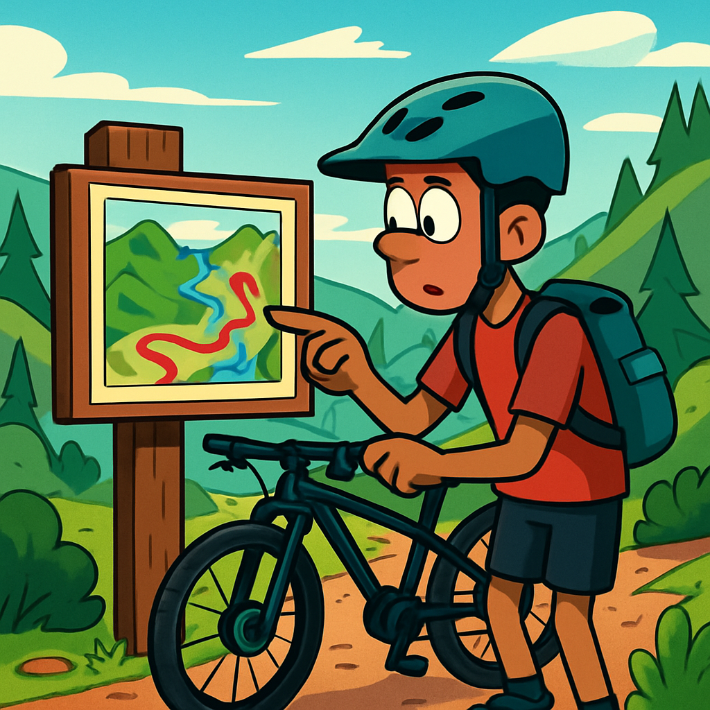 In Cyprus, maps of routes for mountain bikers will be created.