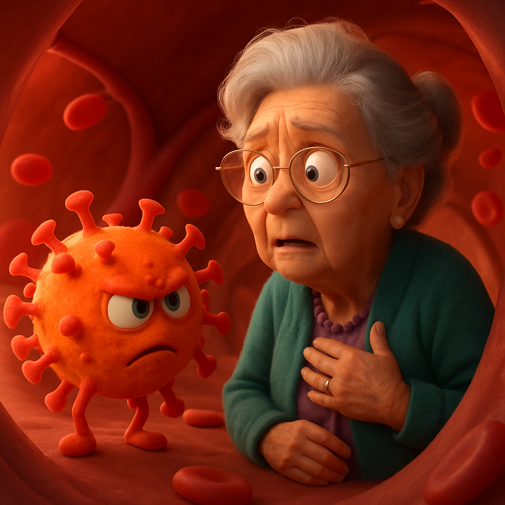 Инфекция Covid может вызвать старение кровеносных сосудов примерно на пять лет, особенно у женщин, говорится в исследовании, где приняли участие ученые Кипра.