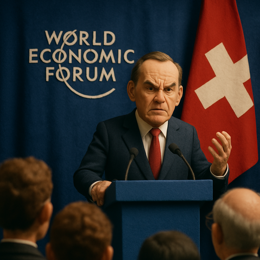 The president used a keynote speech at the World Economic Forum in Switzerland to renounce the last vestiges of the liberal democratic order.