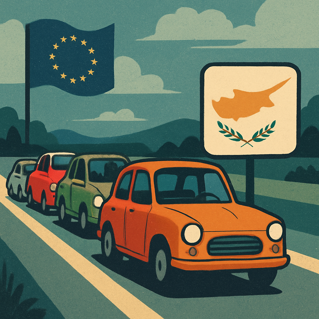 Cyprus ranks fourth among EU member countries in terms of cars per capita.