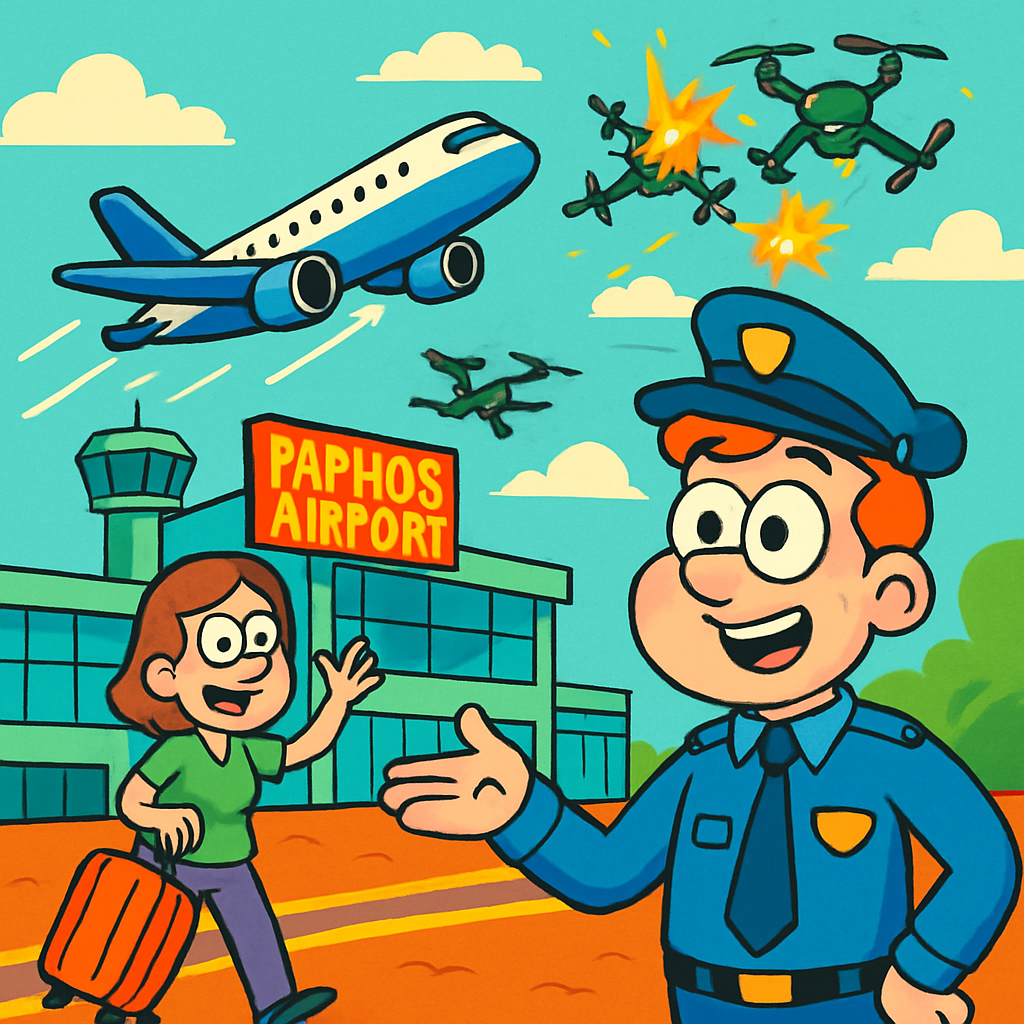 El Aeropuerto de Paphos ha reanudado operaciones.