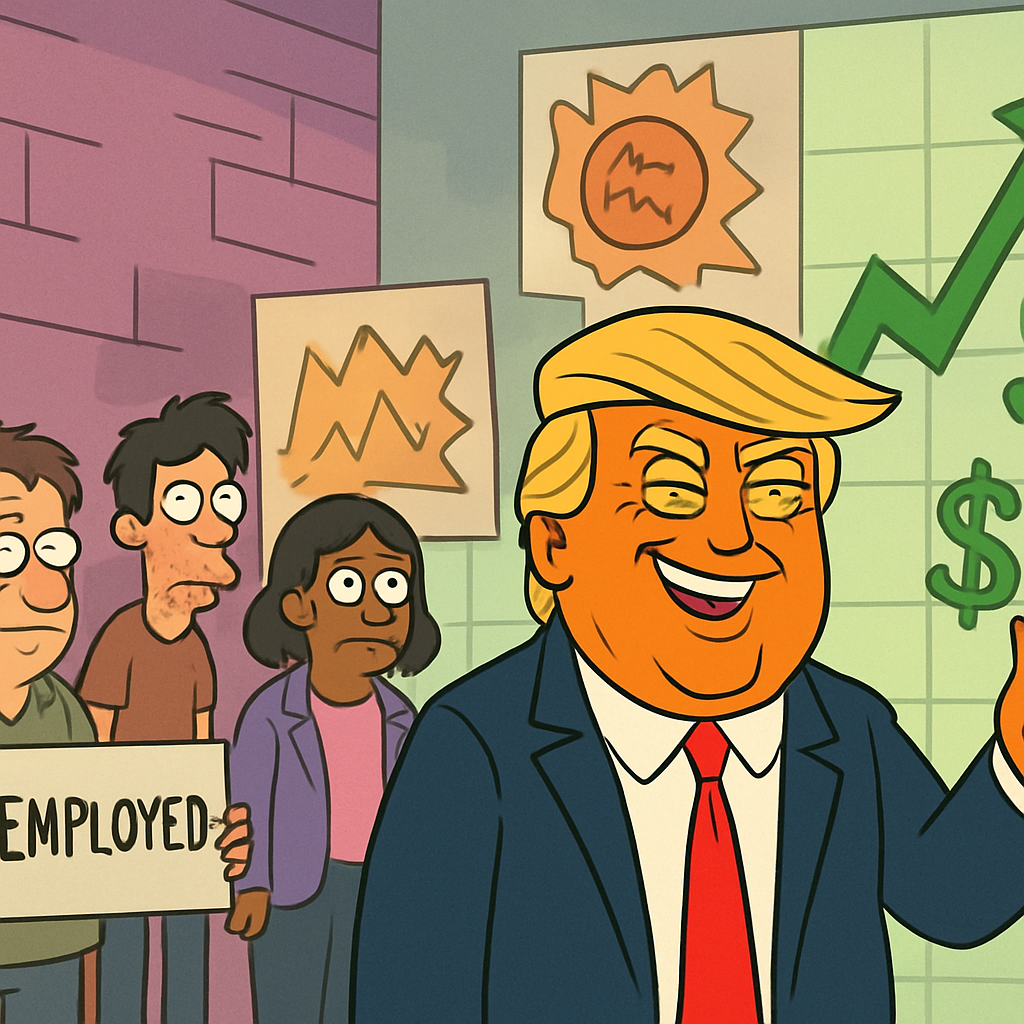 The administration has downplayed concerns — from mass job losses, to a potential financial bubble — as President Trump cheers soaring stock prices and faster growth.