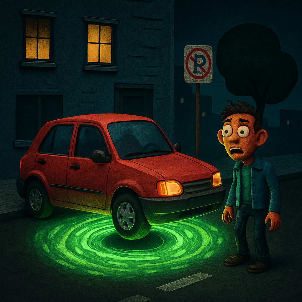 Портал larnakaonline создали видео на злобу дня с подписью: в следующий раз следите за тем, где паркуетесь.