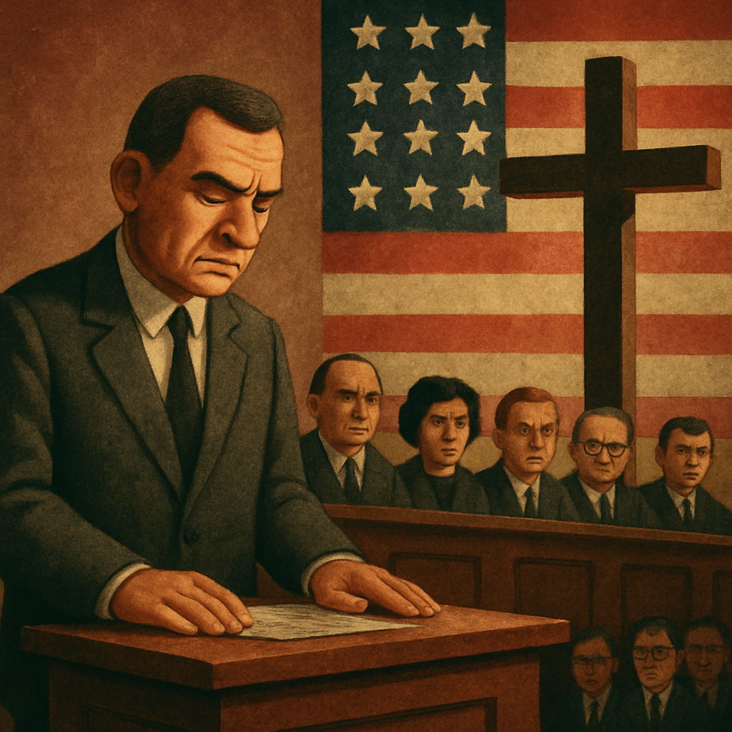 Government officials have traditionally steered clear of such overtly religious language, as the Constitution prohibits the establishment of an official state religion.