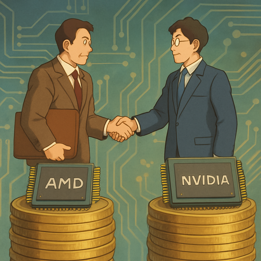 El acuerdo multimillonario es el último movimiento de AMD para alcanzar a Nvidia en el lucrativo mundo de la venta de chips de inteligencia artificial.