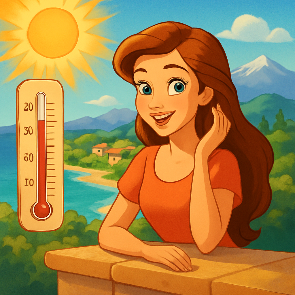 В субботу на Кипре температура достигнет +29С в глубине страны, +28С в прибрежных районах и +20С в горах.