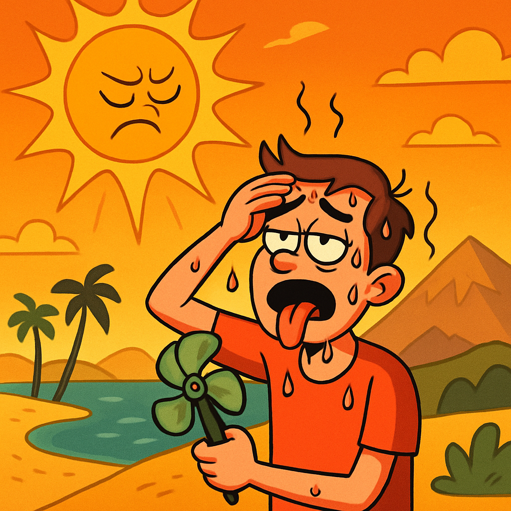 Сегодня на Кипре с 11:00 до 17:00 снова действует «оранжевое» предупреждение.