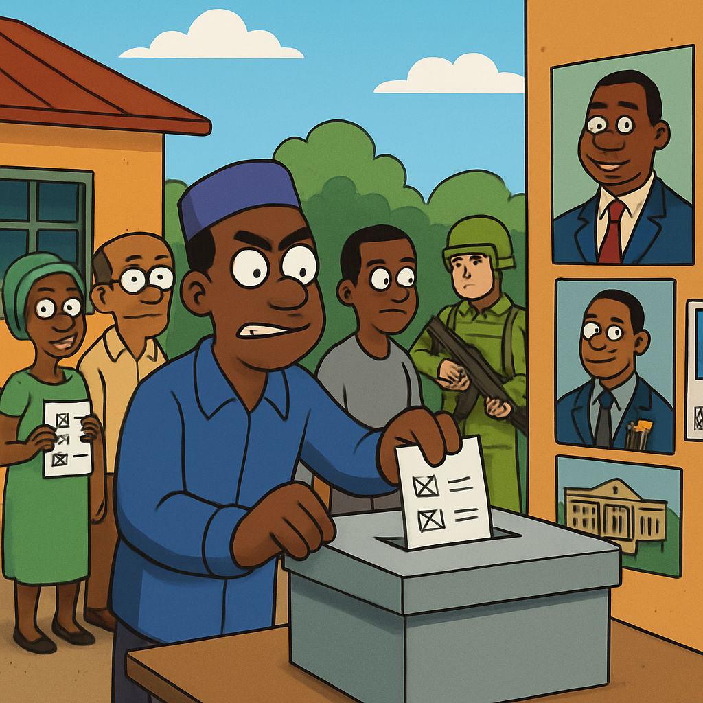 Voters in the Central African Republic take to the polls in unprecedented quadruple elections, combining the presidential, legislative, regional, and municipal ballots.