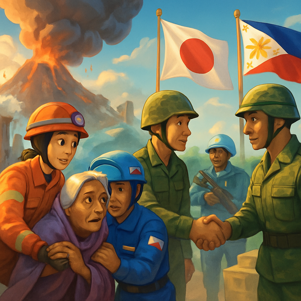 According to Japanese and Philippine officials, the new pact would assist both countries in responding to natural catastrophes, a shared concern, and taking part in UN peacekeeping missions, which will be an addition to facilitating cooperative fighting exercises.