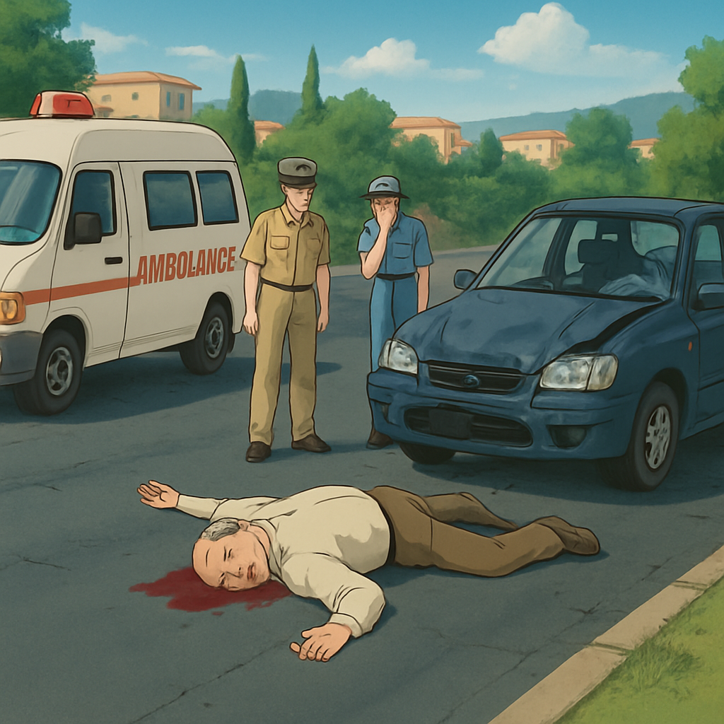 Трагически закончилось ДТП, произошедшее сегодня в Пафосе.