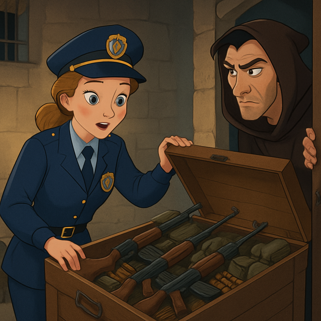 В Коккинотримитиа обнаружили тайник с оружием, связанный с преступной сетью, предположительно получавшей инструкции из центральной тюрьмы.