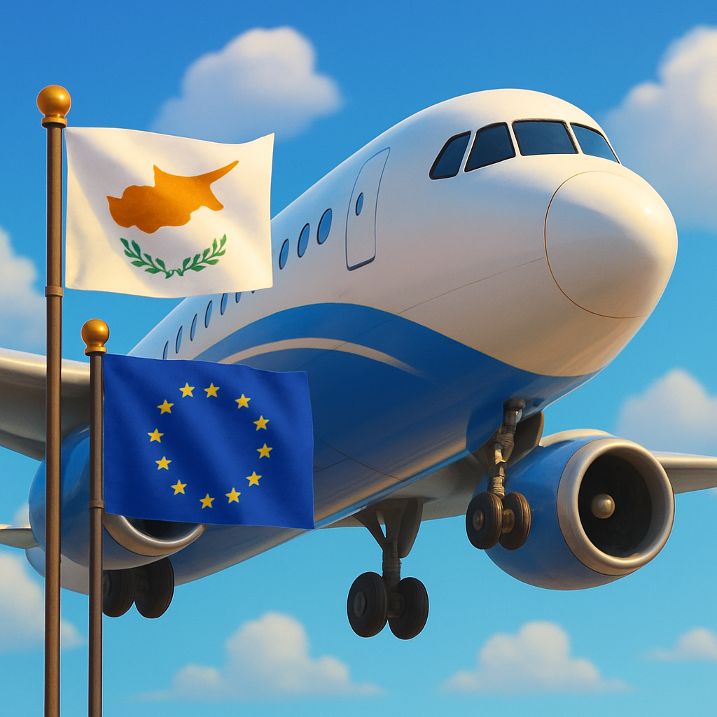 Кипрское председательство в Совете ЕС, которое официально начинается 1 января 2026 года, обеспечит прямое авиасообщение между Ларнакой и Брюсселем сроком на один год.