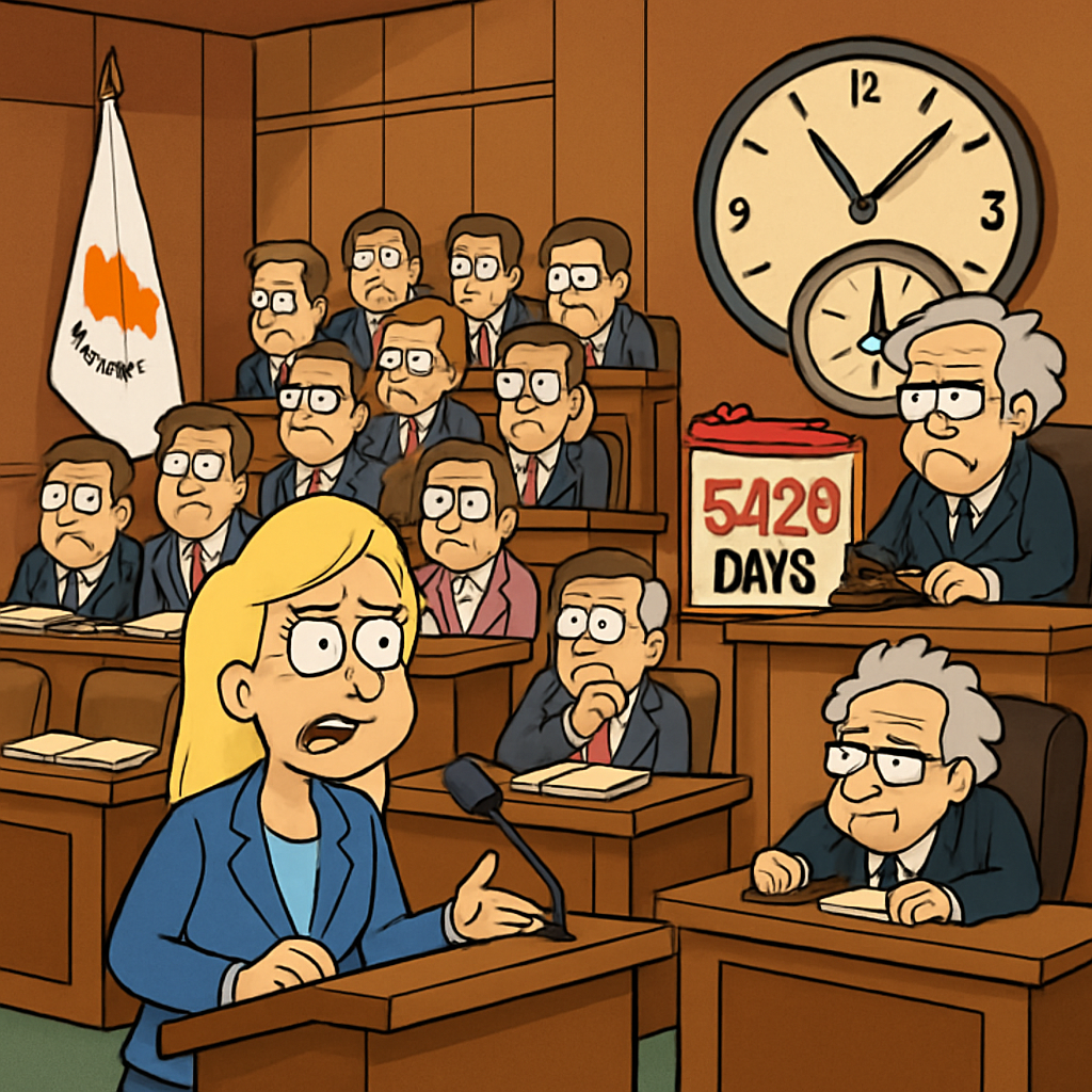 Парламент Кипра обсуждает проблемы, связанные с задержкой рассмотрения дел судами.