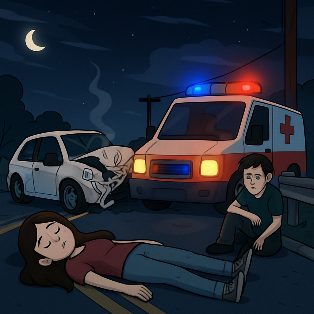 At night in Sotira, a fatal traffic accident occurred, resulting in the death of a 19-year-old girl.