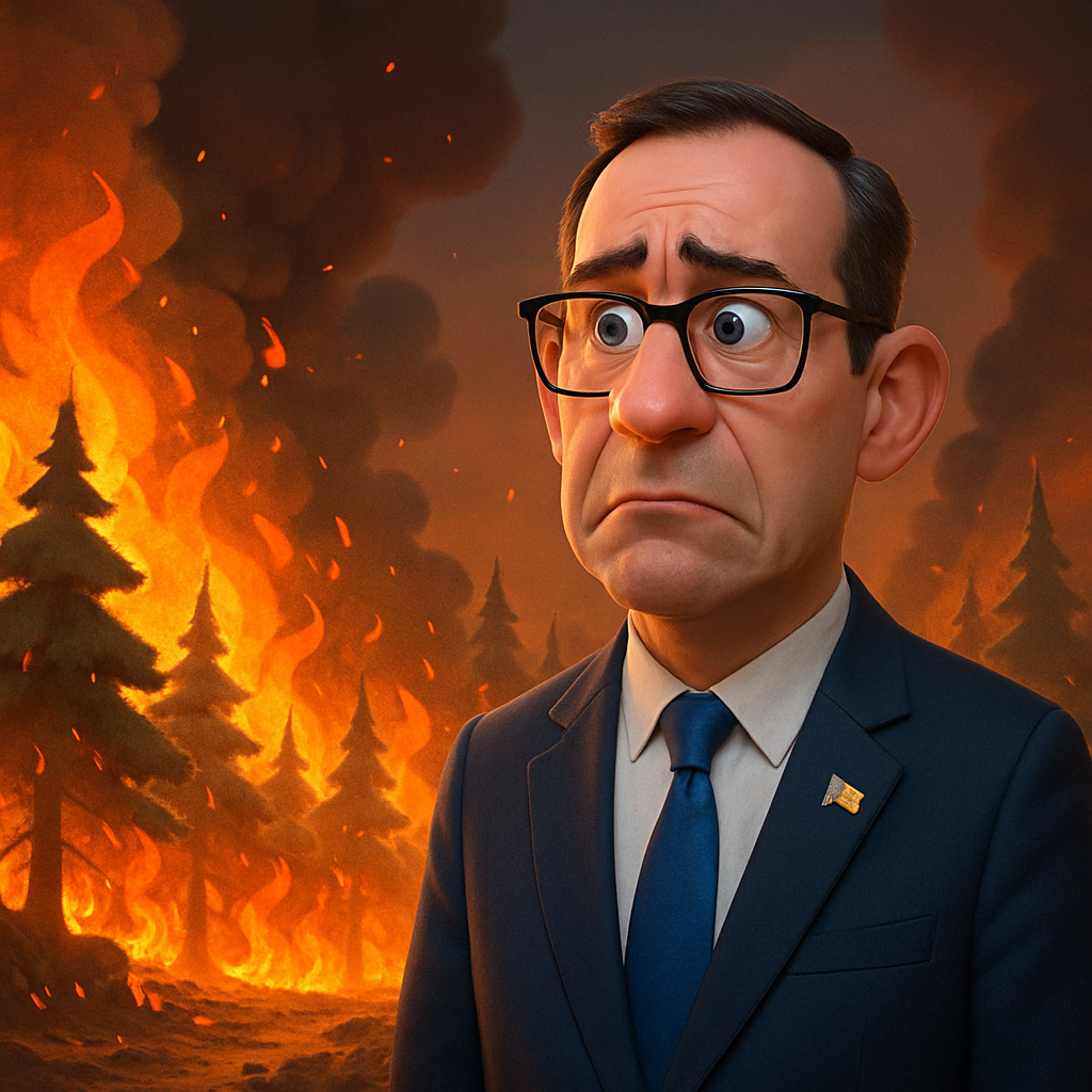 Обсуждая июльские пожары на Кипре, министр внутренних дел назвал погодные условия тех дней беспрецедентными.