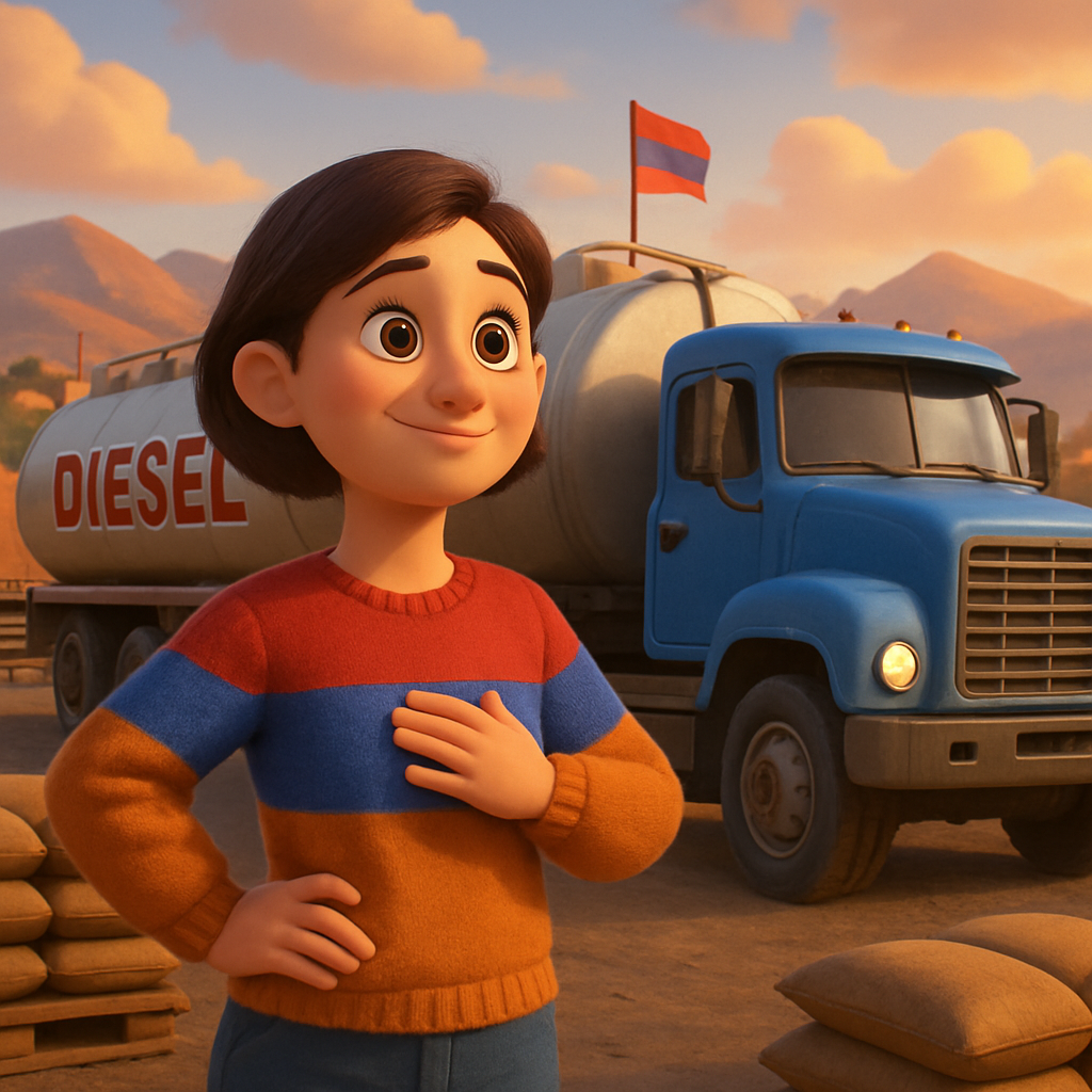 Armenia recibirá 4,500 toneladas de diésel en febrero de 2026, un paso clave en los esfuerzos de paz que ya ha reducido los precios de combustible en el país del Cáucaso del Sur.