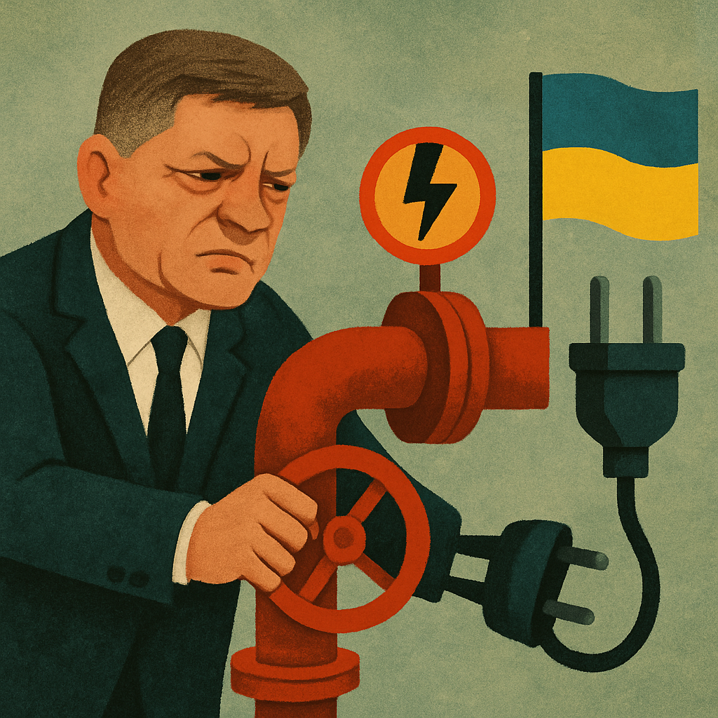 El primer ministro Robert Fico ha dicho que cortará el suministro de electricidad de emergencia de su país a Ucrania a menos que Kyiv reanude el bombeo de petróleo ruso a Eslovaquia.