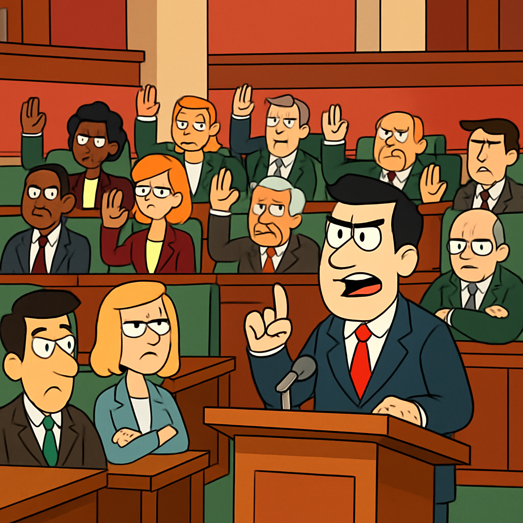 The government has a majority to survive the vote in the lower house of parliament, which could happen on Tuesday.