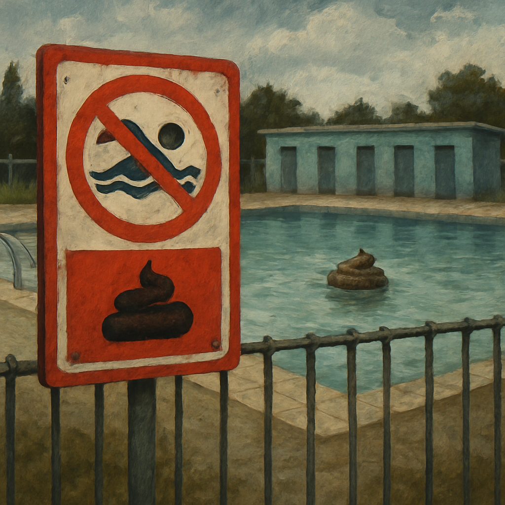 Никосийский муниципальный бассейн был закрыт сегодня из-за обнаружения в нем человеческих отходов.