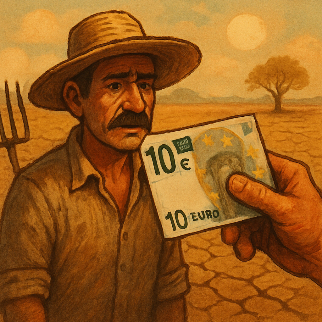 В этом году фермерам Кипра было выплачено 10,2 млн евро в качестве компенсации за сильную засуху.