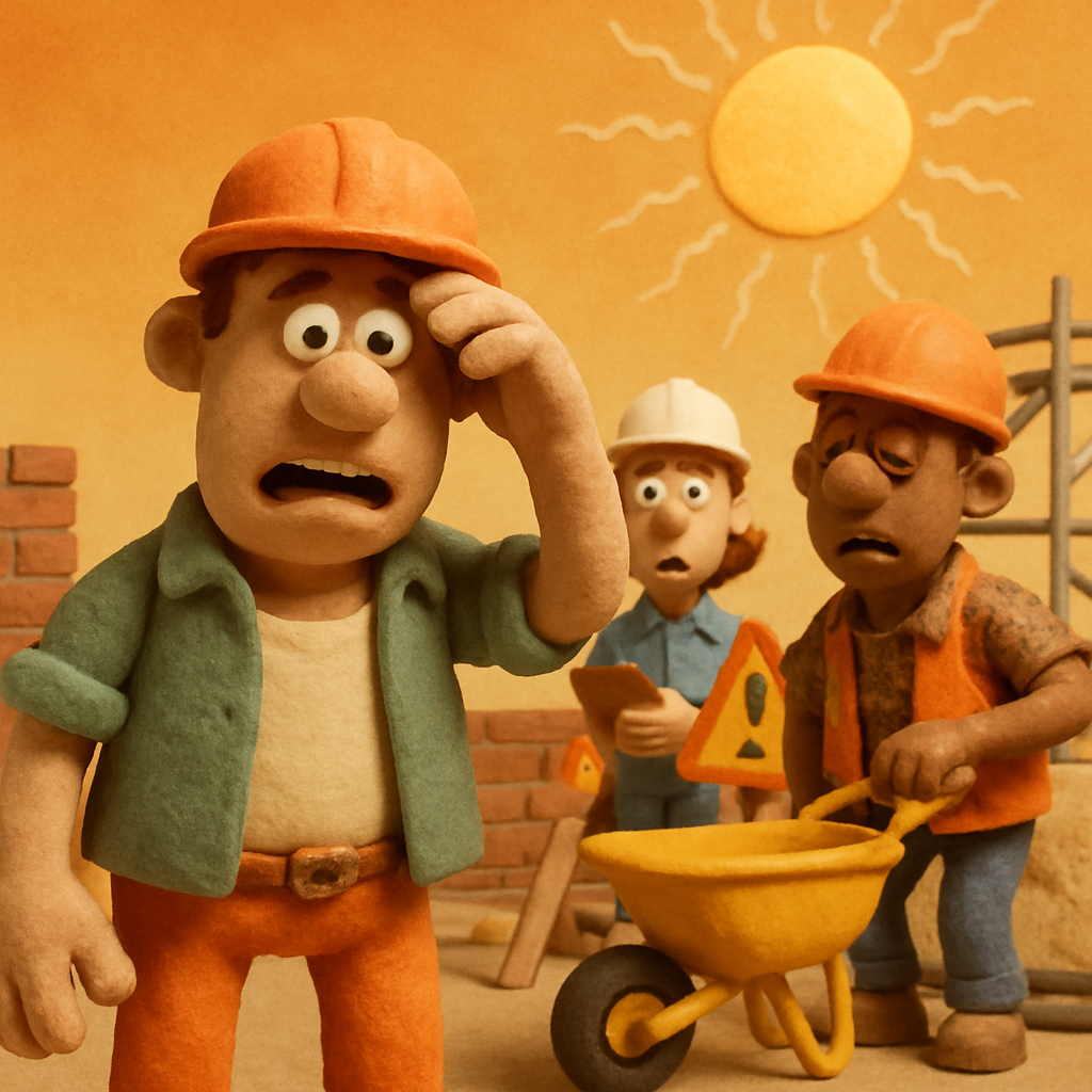 В связи с новой волной жары на Кипре и «оранжевым» предупреждением, все работы на открытом воздухе сегодня должны быть приостановлены.