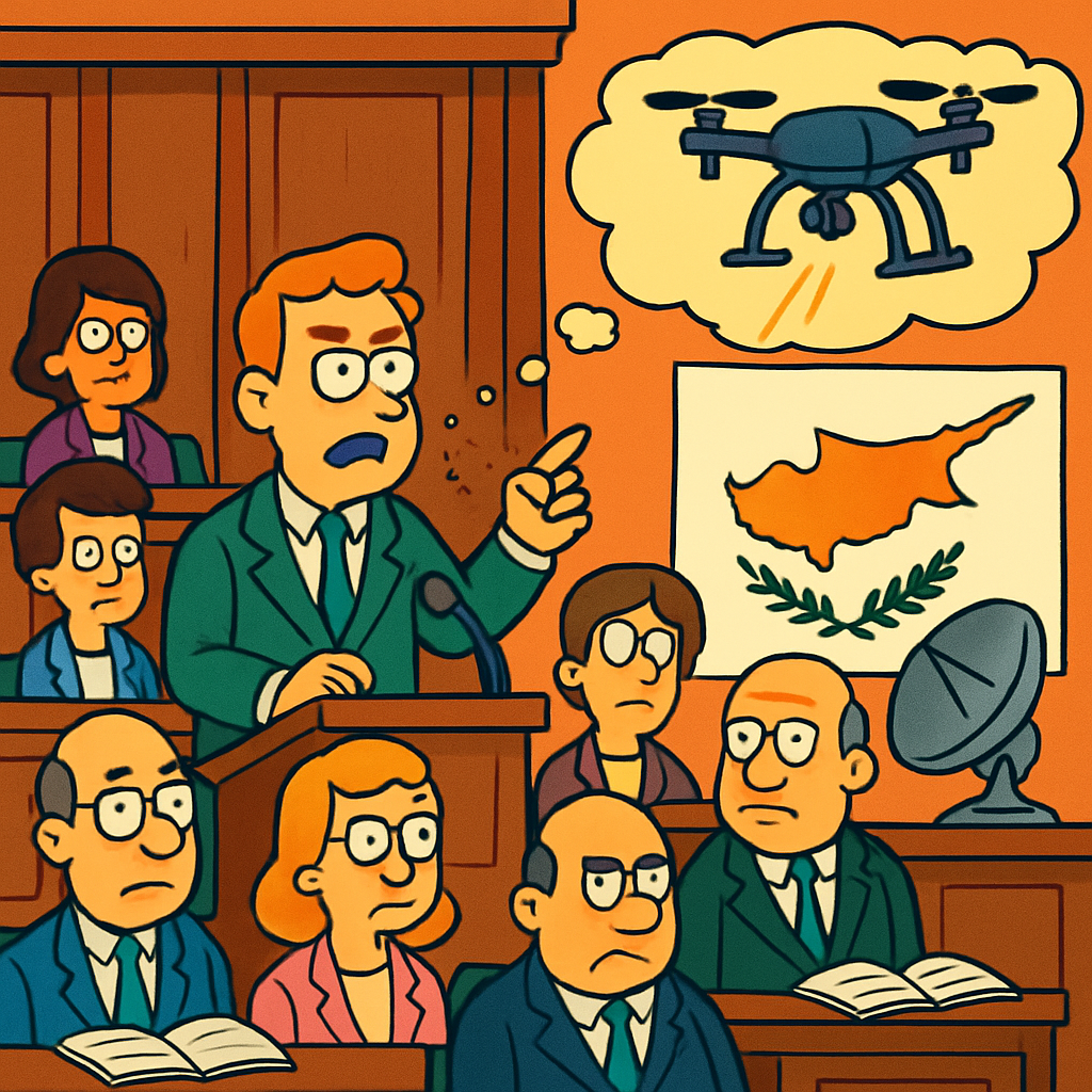 Today, the parliament is considering the issue of important national infrastructure in Cyprus, which has remained vulnerable to drone threats for 7 years after two unsuccessful tenders.