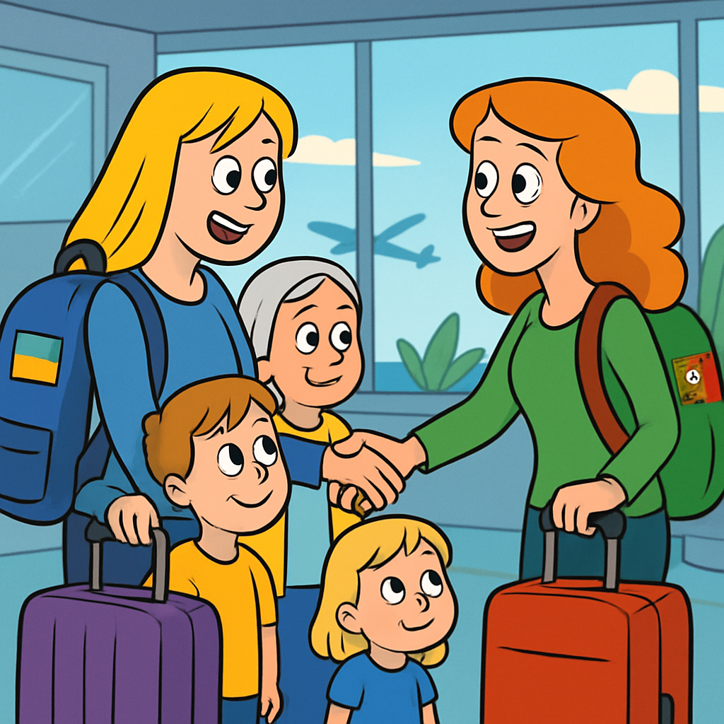 For three weeks, Portugal will host Ukrainian mothers, children and relatives of soldiers who have died or are missing in action, to give them "an experience of normality", in what was hailed by the government as a "remarkable" civil society initiative.