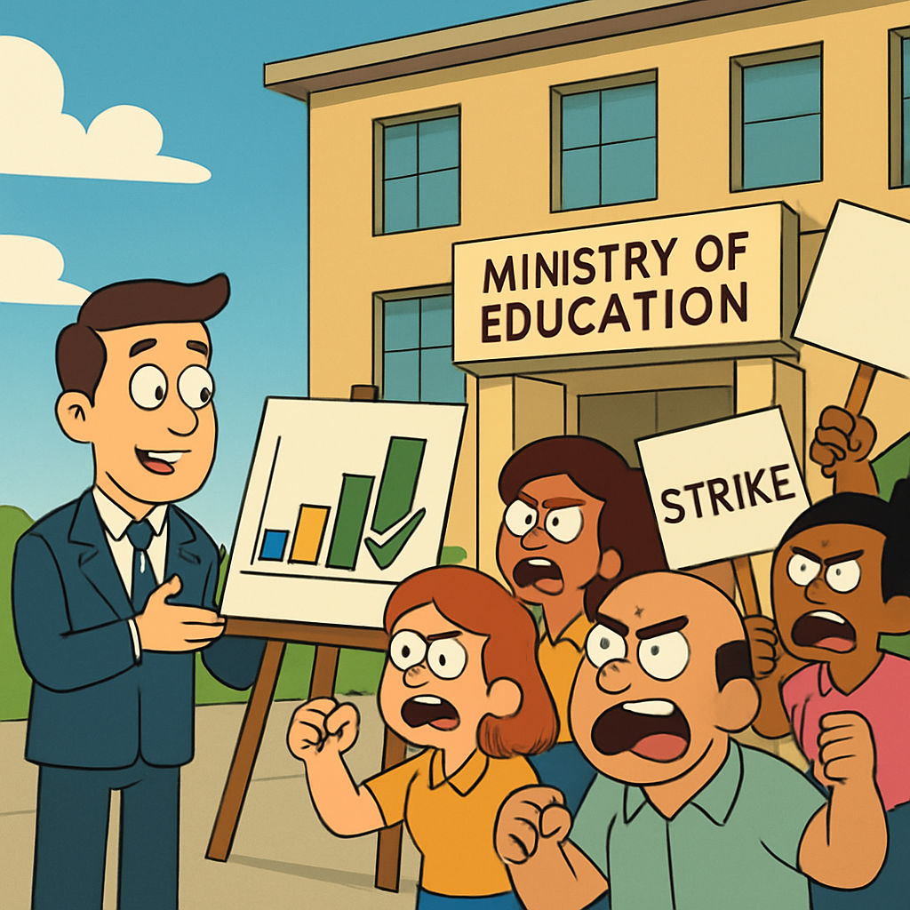 Министерство образования Кипра представило новую систему оценки учителей, что вызвало протесты профсоюзов и угрозу забастовок.