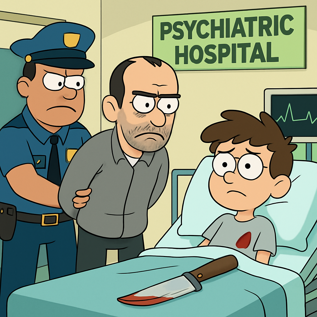 Мужчина, арестованный на Кипре в начале месяца после нанесения ножевого ранения подростку, госпитализирован в психиатрическую больницу Athalassa.