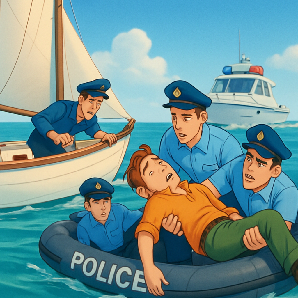 На Кипре задействовали портовую и морскую полицию, чтобы спасти человека, который, находясь на борту парусной лодки в районе Протараса, потерял сознание.