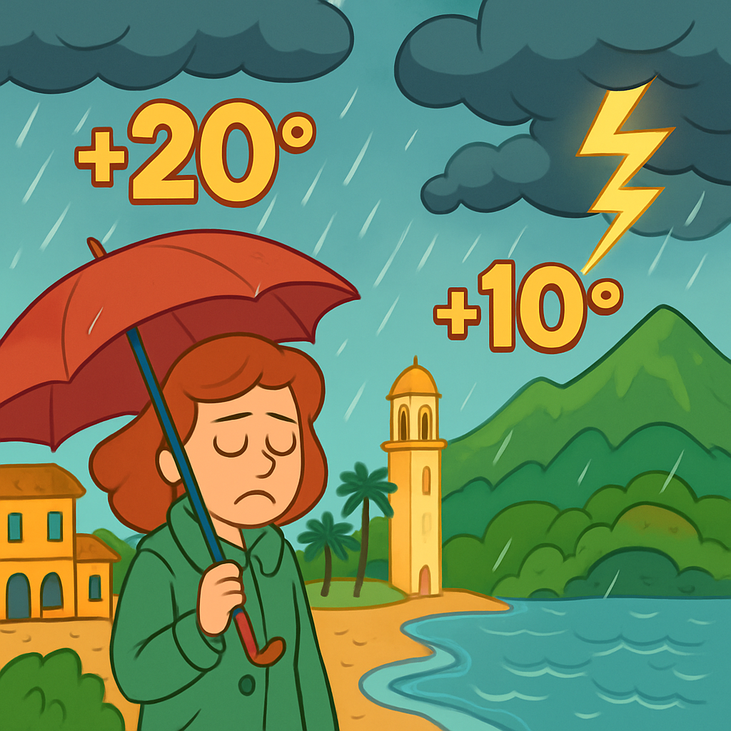 В воскресенье на Кипре до +20C в глубине страны и на побережье, до +10C в горах.