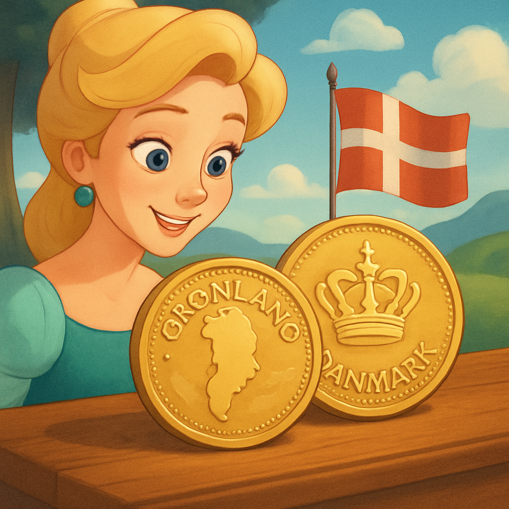 Greenland has its own place on Denmark's new coins, having previously shared its place on the currency with the Faroe Islands.