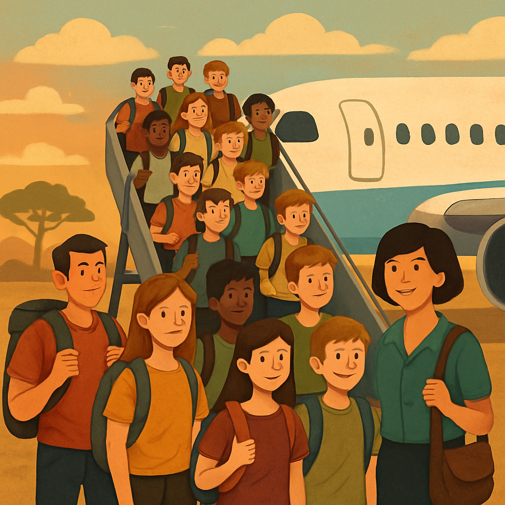 Четырнадцать студентов и четверо взрослых, которые застряли в Танзании во время волонтерской поездки, благополучно вернулись на Кипр.