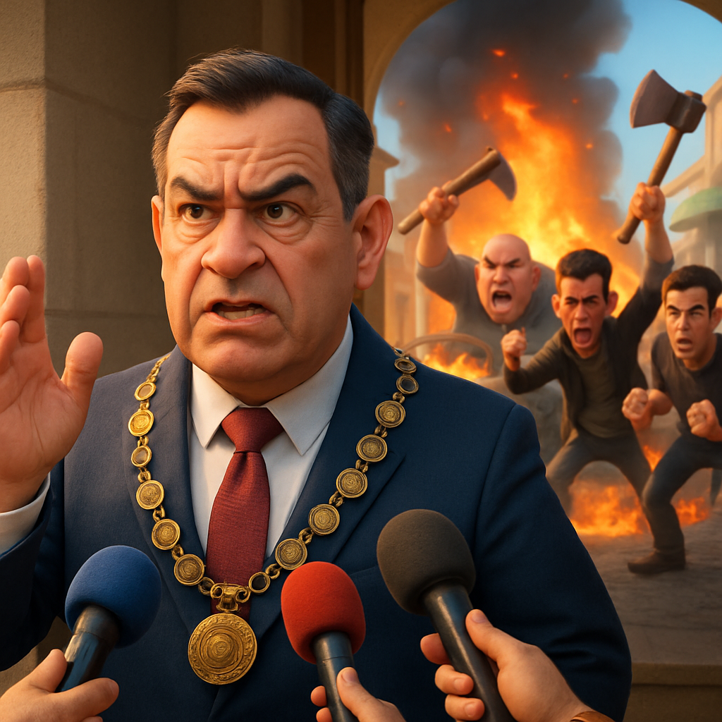 The mayor of Larnaca criticizes the measures to combat organized crime after a gang extorting money from businesses demonstrated an expansion of influence following Saturday's riots involving axes and firearms.