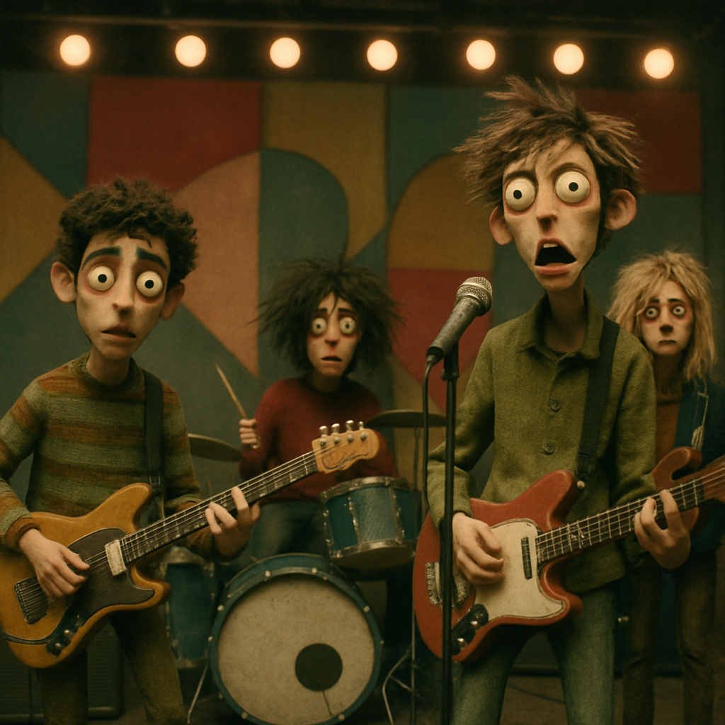 The buzzy Brooklyn band brought its off-kilter aesthetic to network TV this weekend, with performances that were both confounding and audacious.