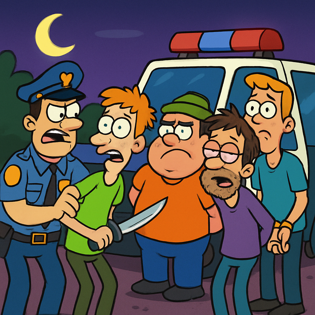 За ночь полиция Ларнаки арестовала пятерых человек.