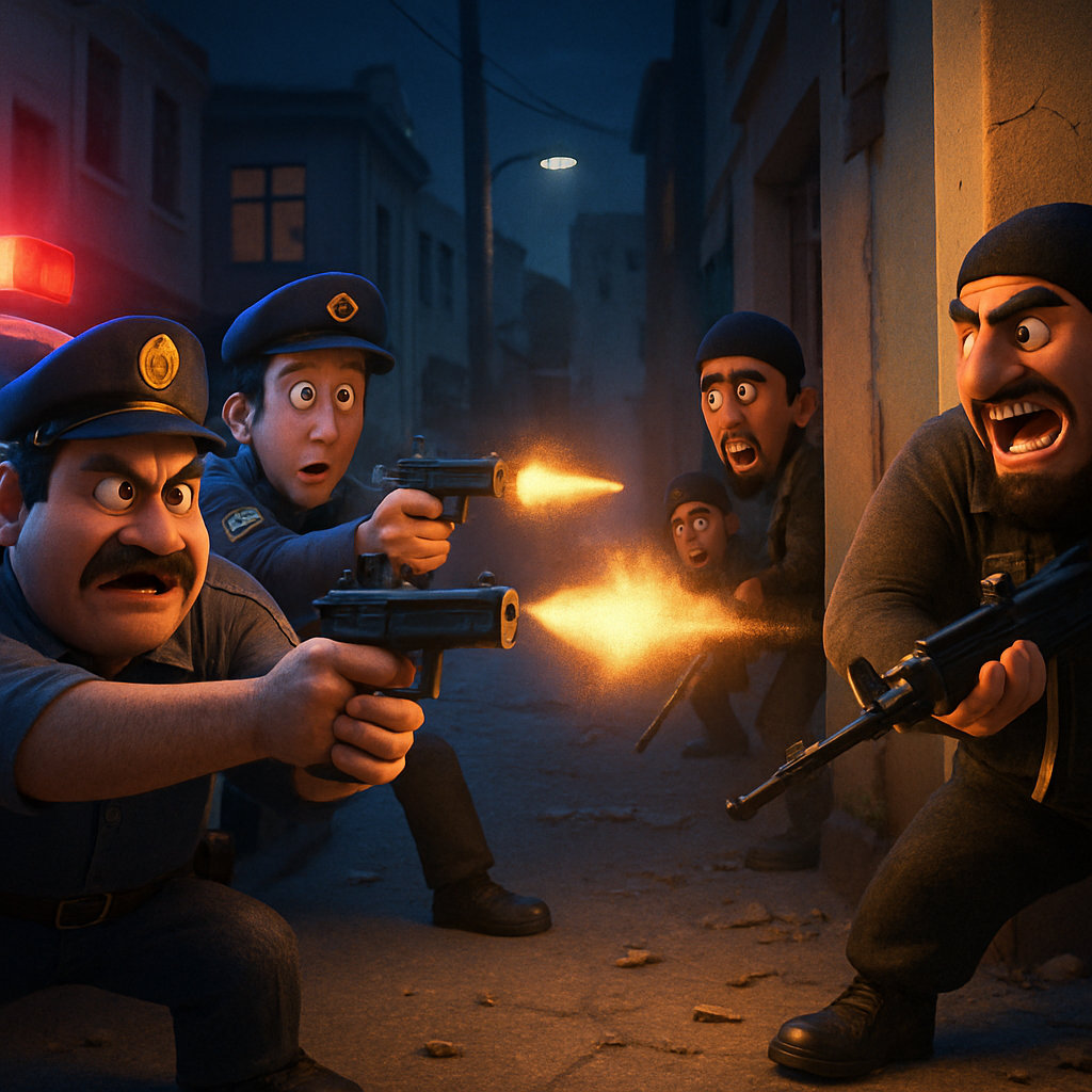 The raids came a day after three police officers and six suspected Islamic State (IS) members were killed in a gunfight in northwest Turkey.