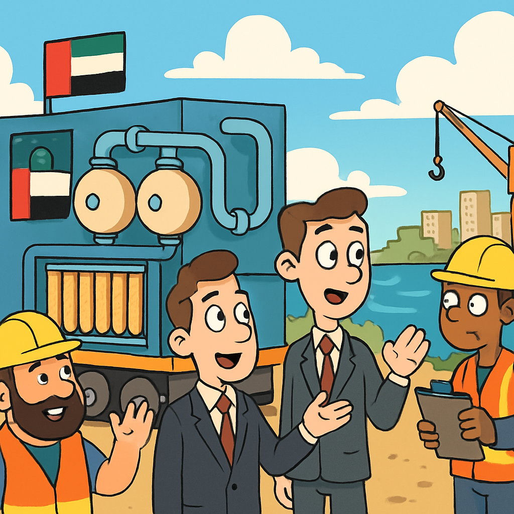 Первая из 13 мобильных опреснительных установок из ОАЭ будет введена в эксплуатацию в районе Лимассола во вторник.