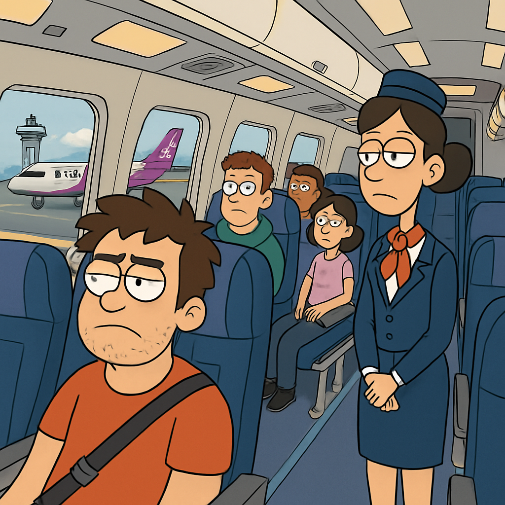 "Я был пассажиром рейса WizzAir Ларнака - Ереван.