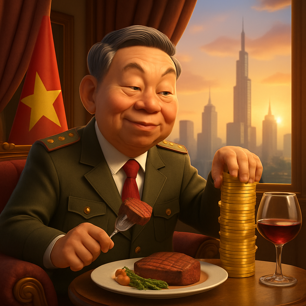 To Lam is a former security chief who carved his way to prominence and relishes the good life.