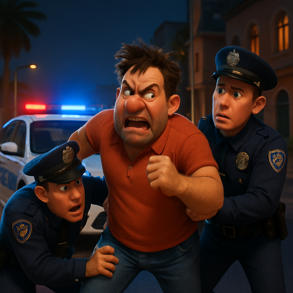 В Лимассоле после полицейской погони арестовали мужчину за нарушения правил дорожного движения и нападение на полицейского.