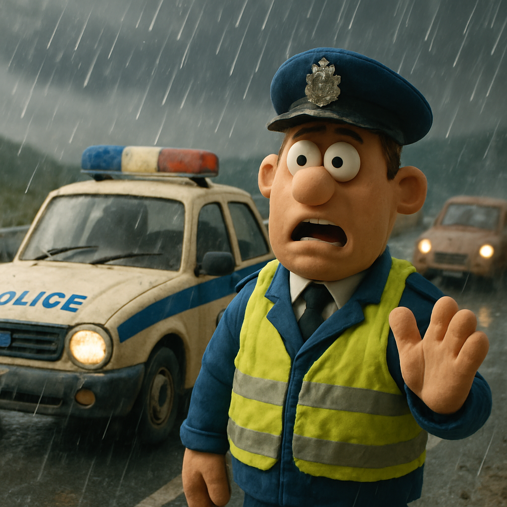 Due to heavy rains on the Limassol-Nicosia and Limassol-Larnaca highways, police urge drivers to exercise extreme caution.