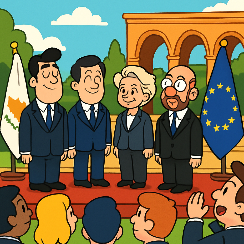 Today Nicosia hosts heads of state at the opening ceremony of Cyprus's presidency of the Council of the European Union.