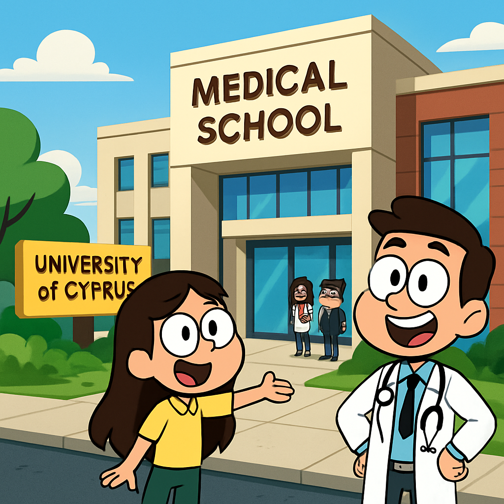 The University of Cyprus will receive a new medical school building by February 28.