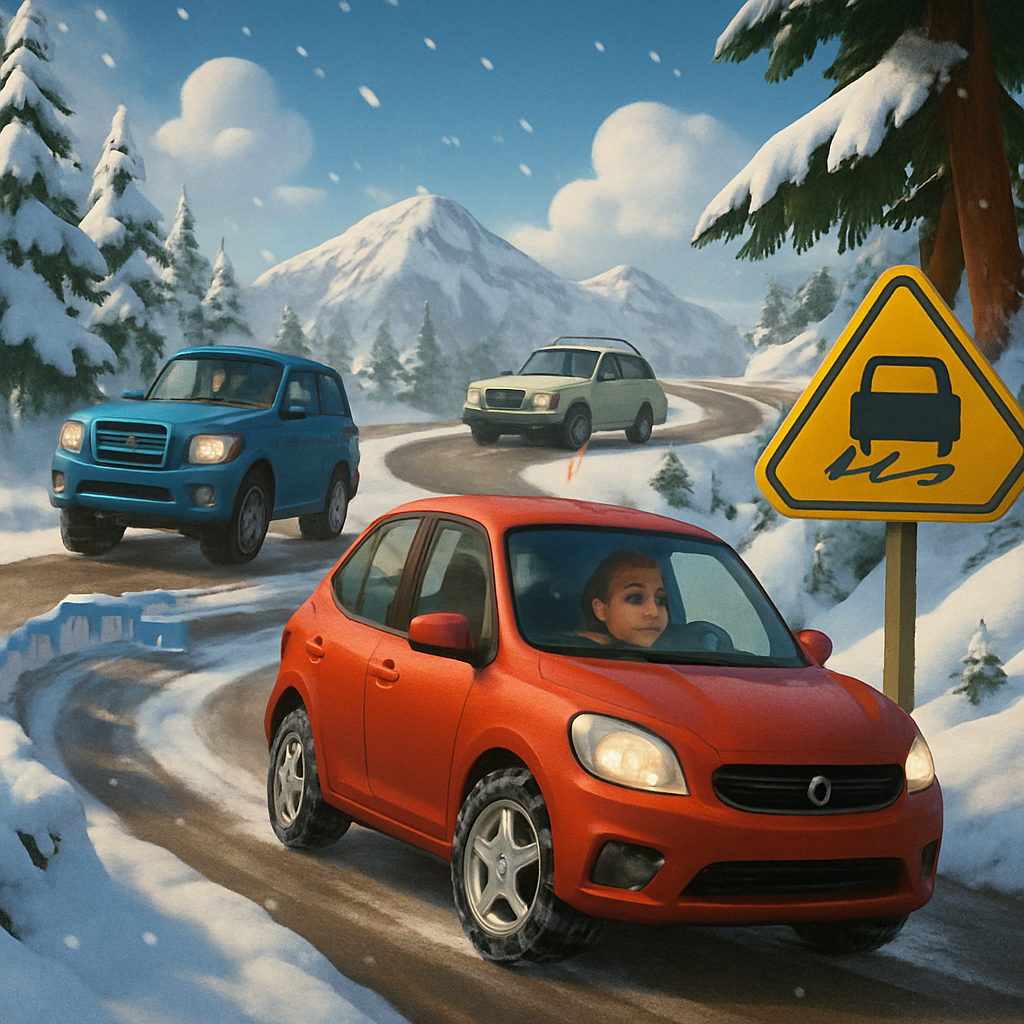 The mountain roads Karvounas–Troodos, Platres–Troodos, and Prodromos–Troodos remain open only for vehicles equipped with snow chains or four-wheel drive.